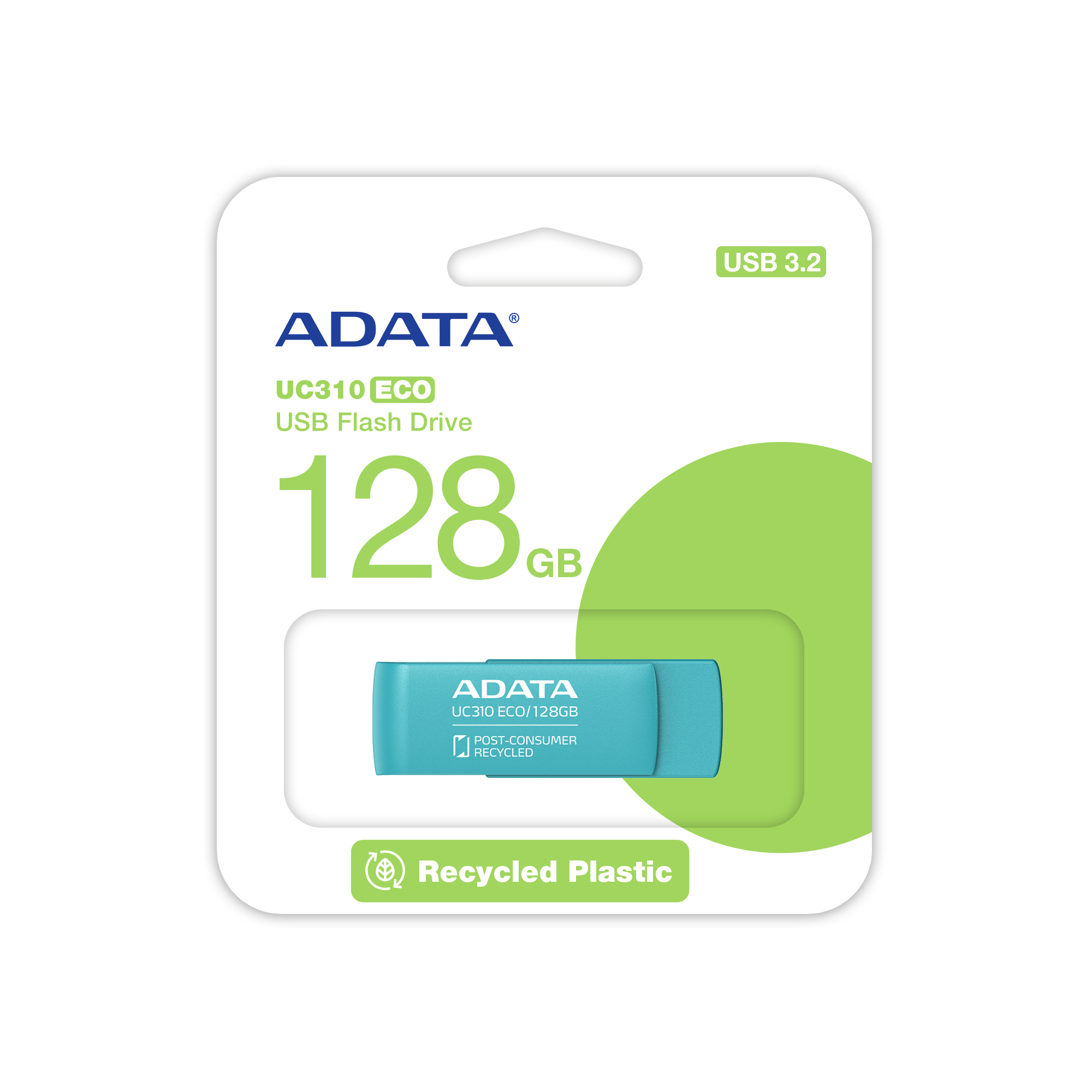 ADATA UC310 ECO 128GB USB 3.2 Gen1 Pen Drive