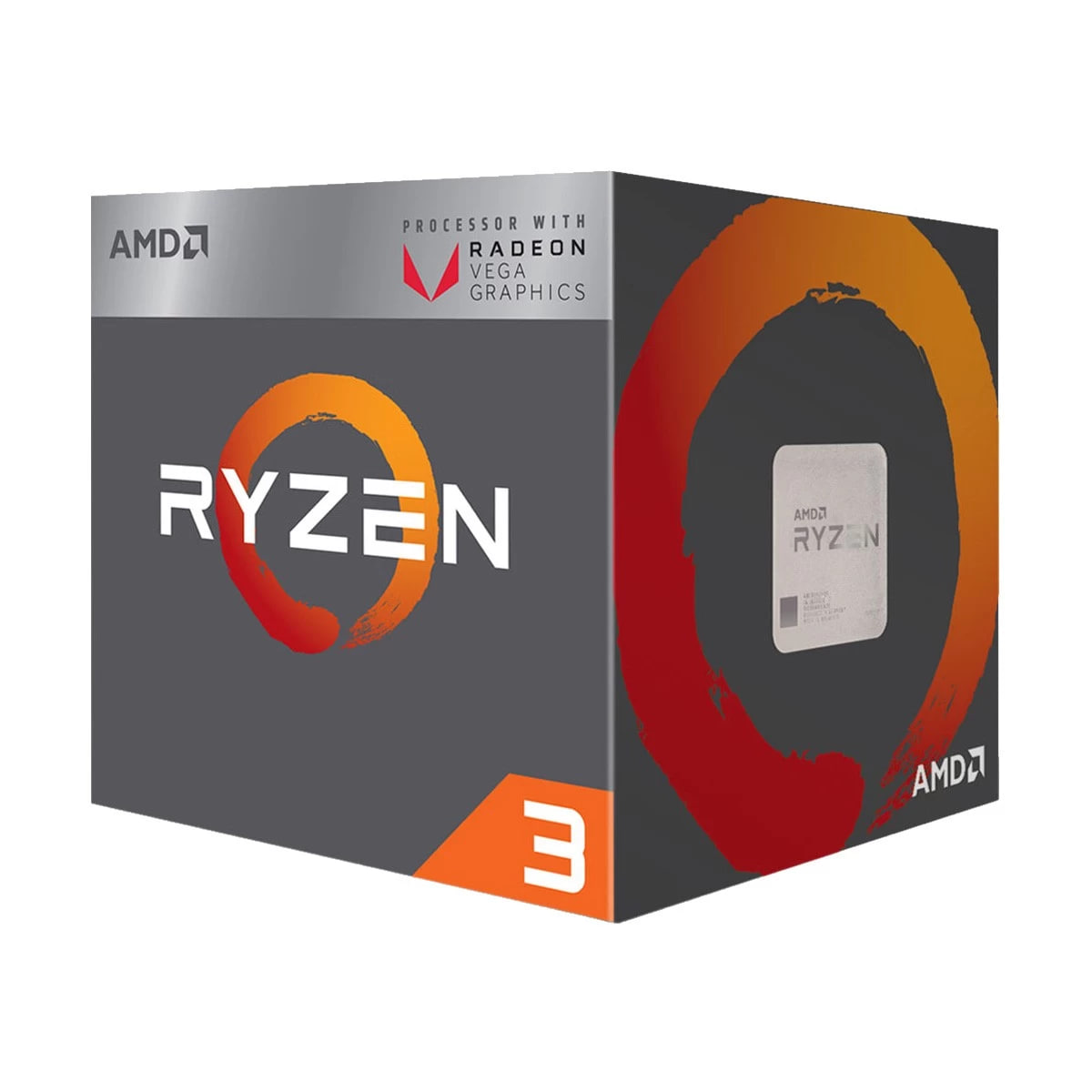AMD Ryzen 3 2200G Radeon Vega 8 Graphics AM4 Socket Desktop Processor