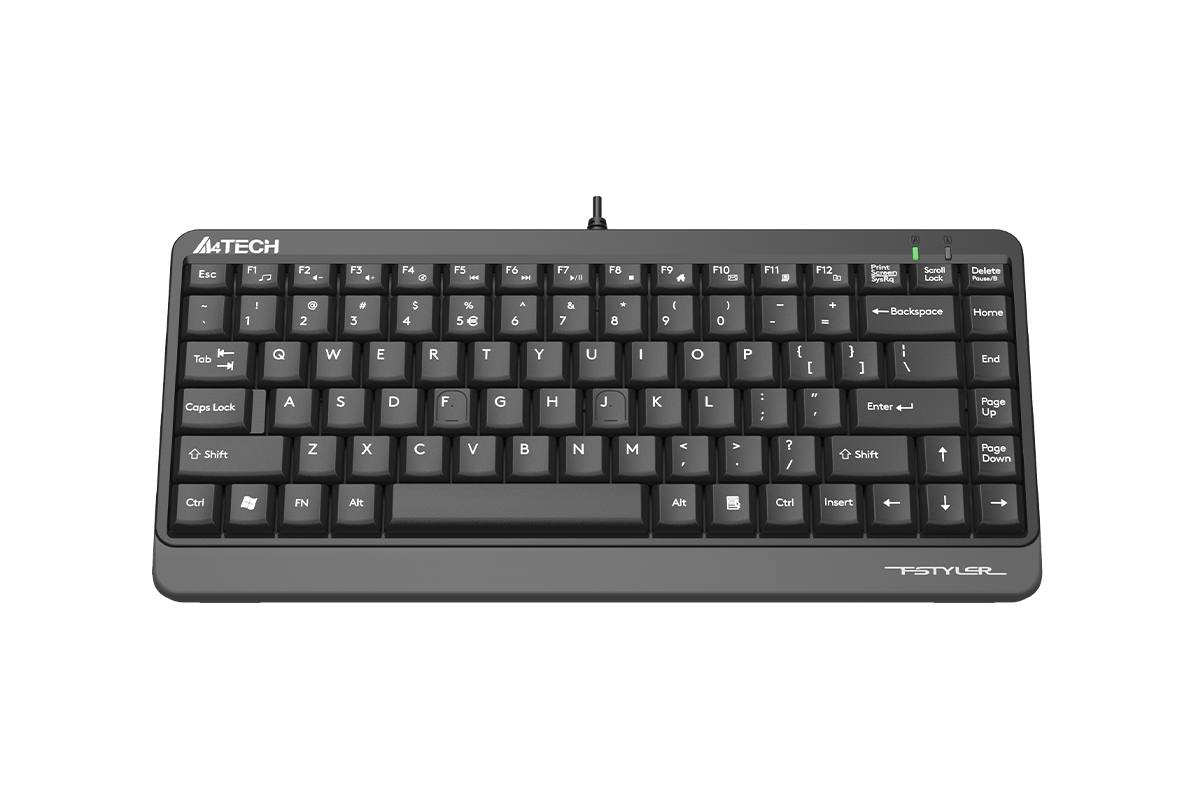 A4TECH Fstyler FK11 Multimedia Compact Bangla USB Mini Keyboard