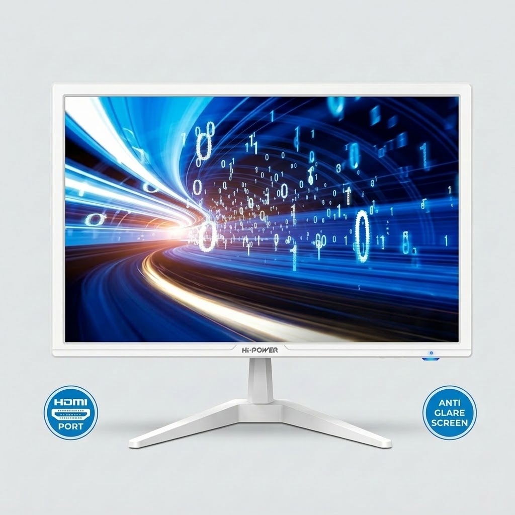Hi-POWER HI1951W (White) 19-Inch HD LED Monitor