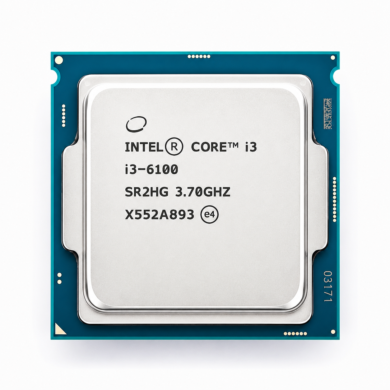Intel Core i3-6100 6th gen 3.70GHz Skylake Desktop Processor