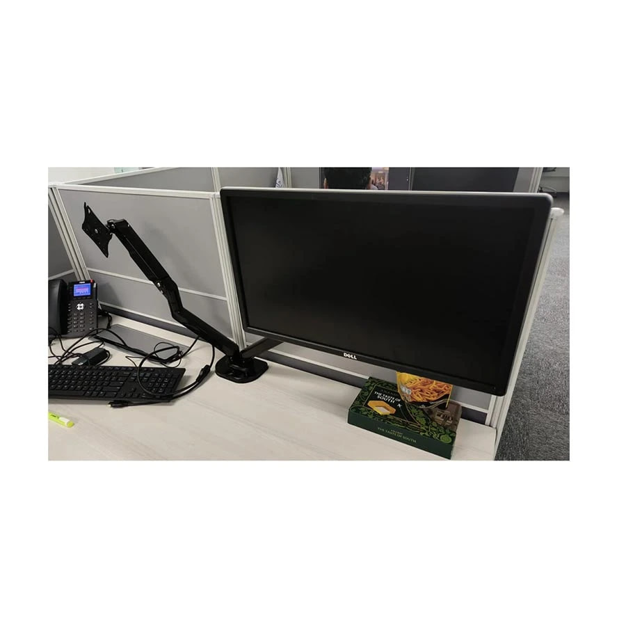 Kaloc DS110-2 17-33 Inch Dual Monitor Arm Gas-Strut Flexi Desk Mount Stand