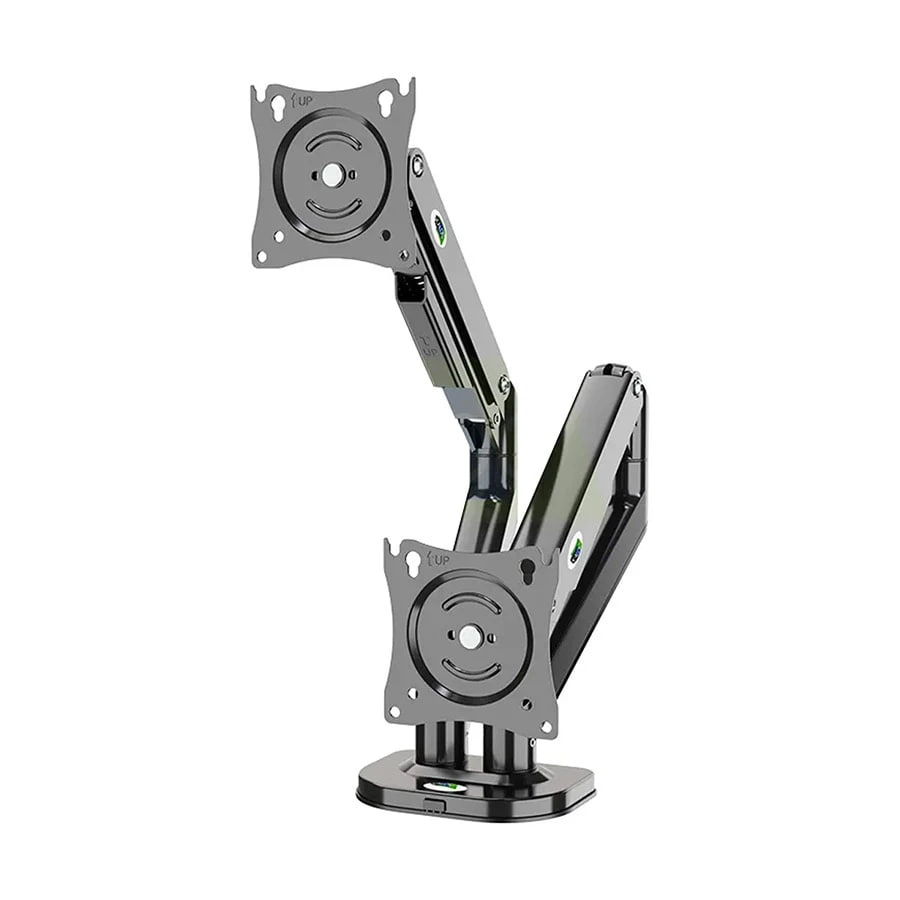 Kaloc DS200-2 Adjustable Dual Arm Monitor Mount Stand