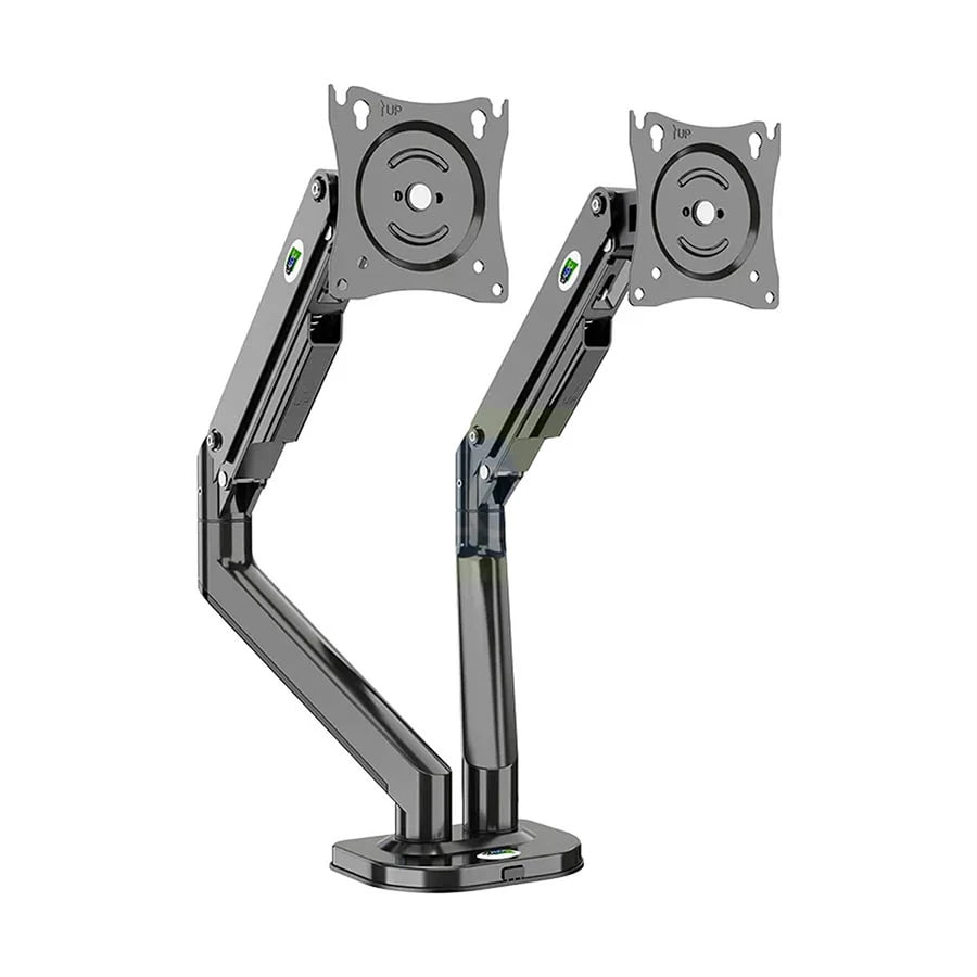 Kaloc DS200-2 Adjustable Dual Arm Monitor Mount Stand
