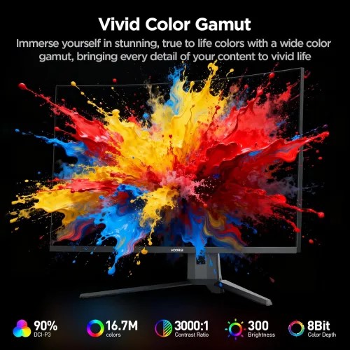 KOORUI G3221SC 31.5-inch 170Hz 2K QHD VA Curved Gaming Monitor