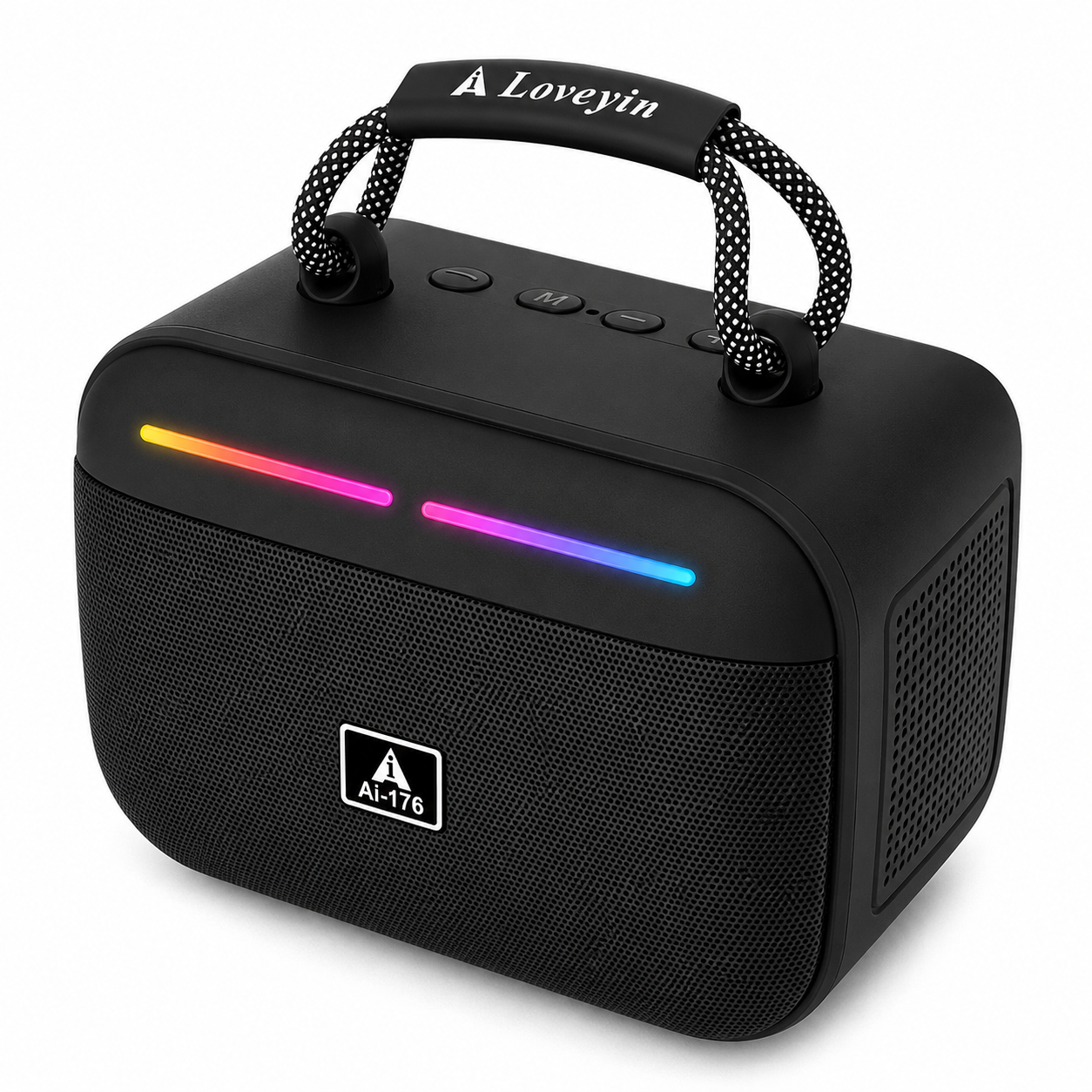 Loveyin Ai-176 Portable Wireless Bluetooth TWS Pair 2 Speaker