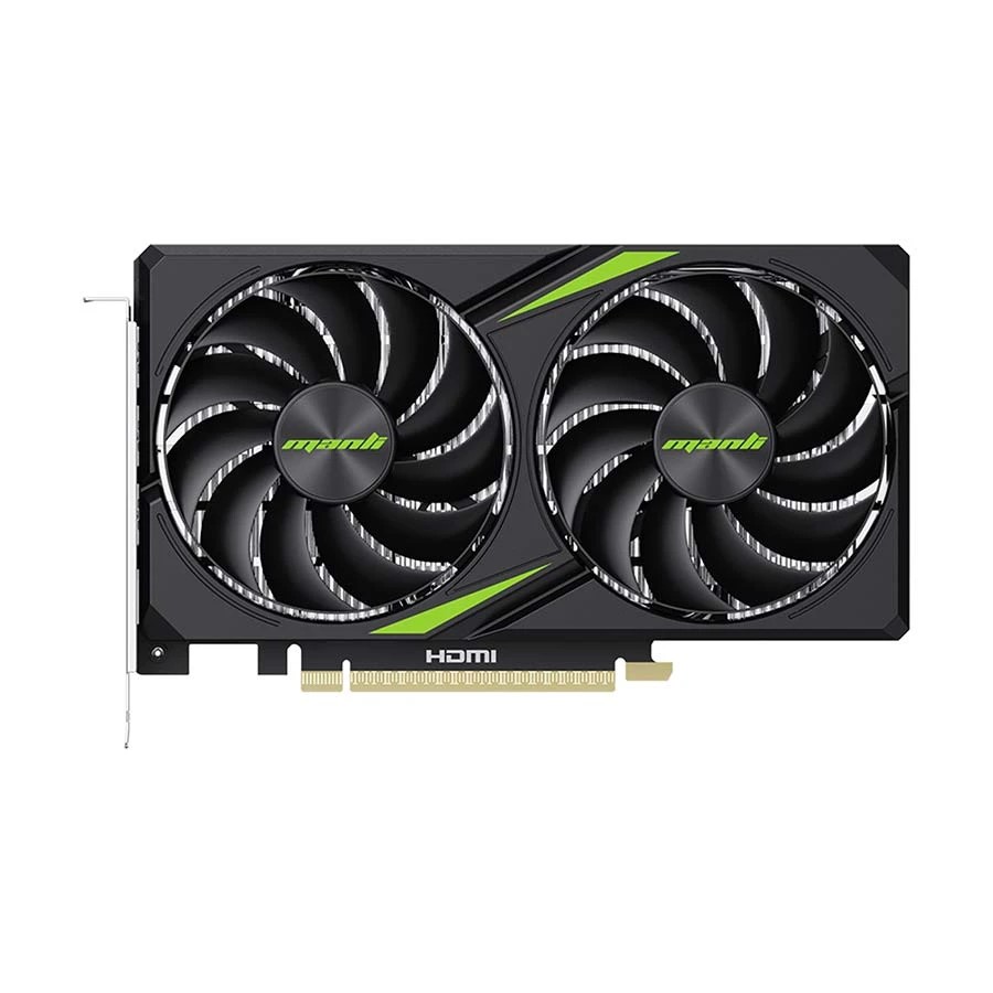 Manli NEBULA GeForce RTX 5050 Twin Cooler 8GB GDDR6 Graphics Card #M-N505N/D68G-M2667
