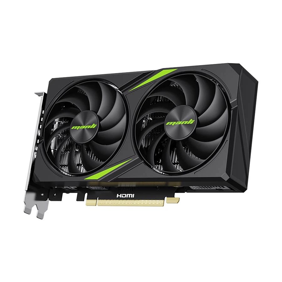 Manli NEBULA GeForce RTX 5050 Twin Cooler 8GB GDDR6 Graphics Card #M-N505N/D68G-M2667