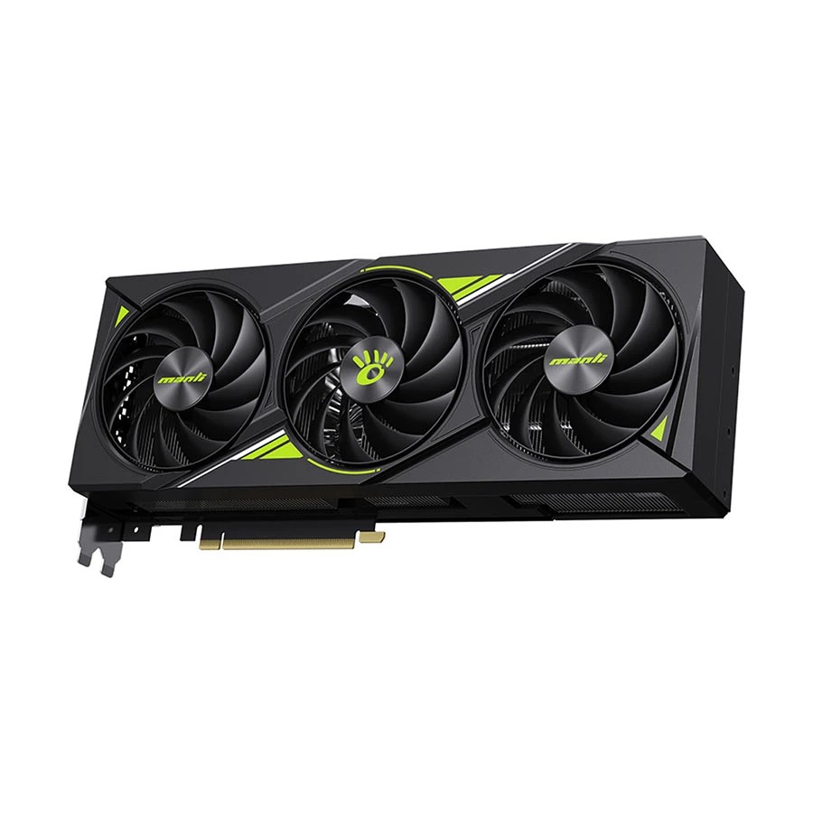 Manli NEBULA GeForce RTX 5080 Triple Cooler Black 16GB GDDR7 Graphics Card #M-N508N/D716G-M3631