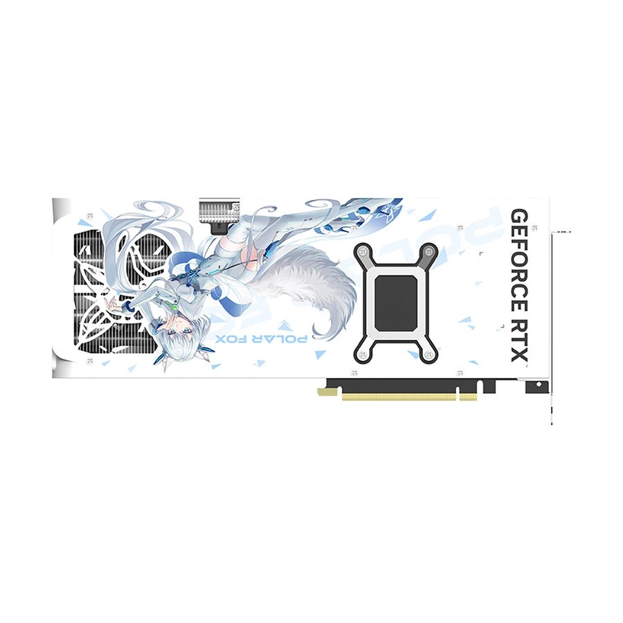 Manli Polar Fox V2 GeForce RTX 5080 OC Triple Cooler White 16GB GDDR7 Graphics Card #M-N508PO/D716G-M3651