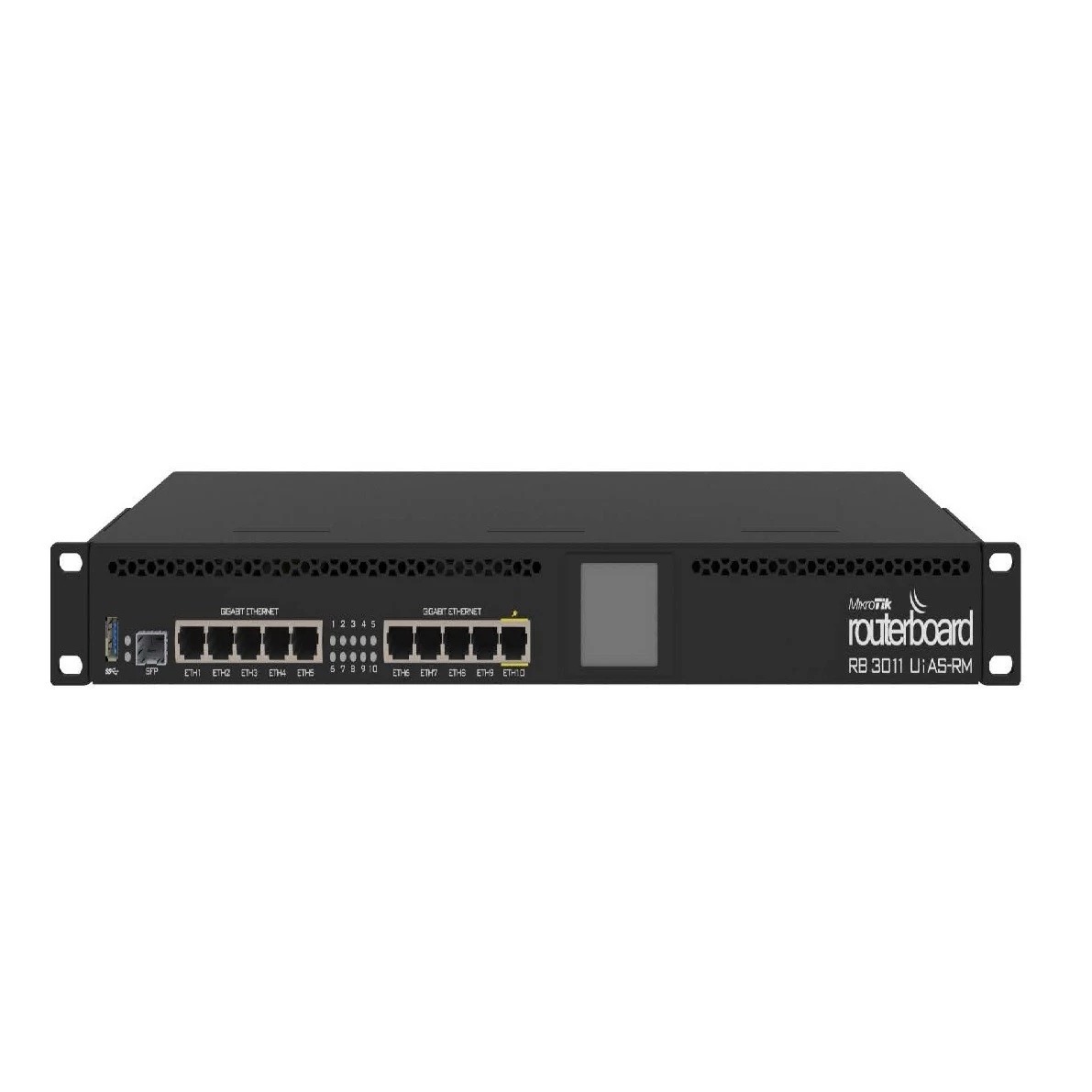 Mikrotik RB3011UiAS-RM 1U Rackmount 10x Gigabit Ethernet Router