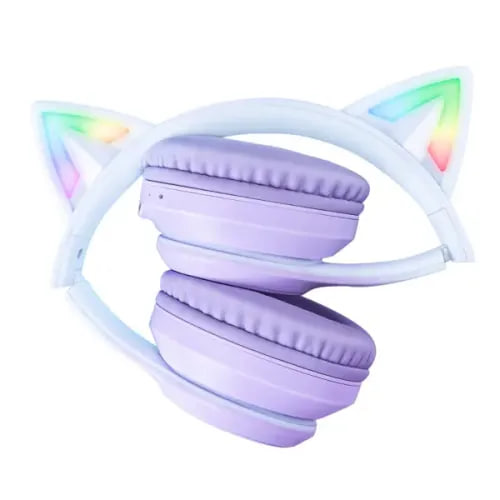 Onikuma B90 RGB Bluetooth Wireless Purple Gaming Headphone