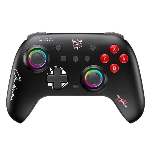 ONIKUMA C1 Tri-Mode Six-Axis Gyroscope Dual Hall Effect Gaming Controller-Black