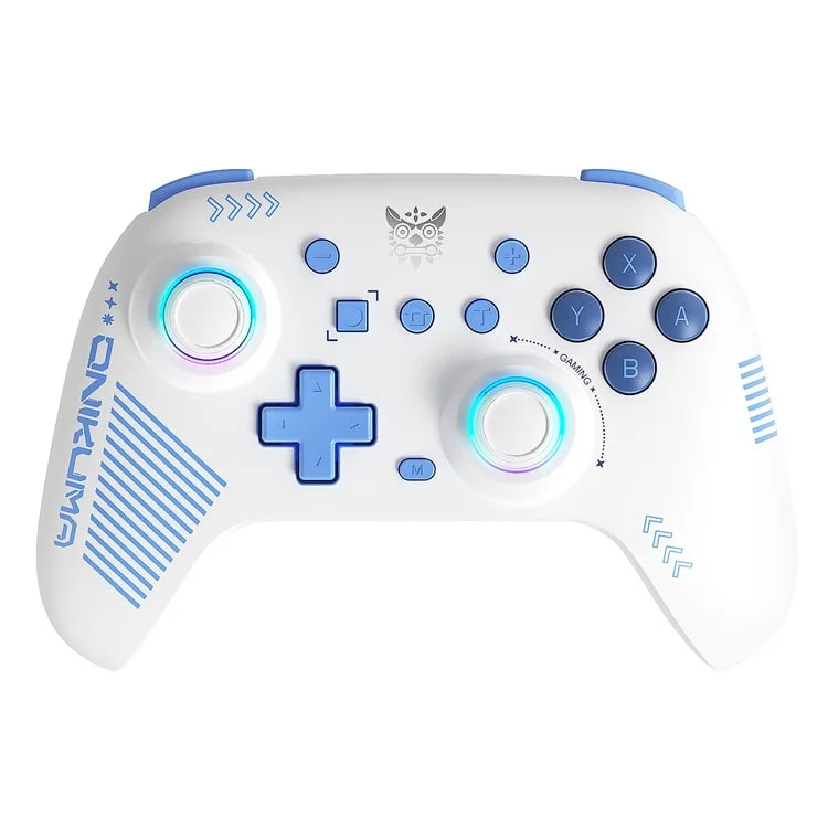 ONIKUMA C1 Tri-Mode Six-Axis Gyroscope Dual Hall Effect Gaming Controller-White
