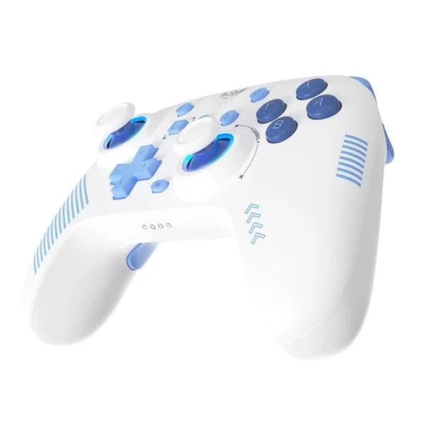 ONIKUMA C1 Tri-Mode Six-Axis Gyroscope Dual Hall Effect Gaming Controller-White