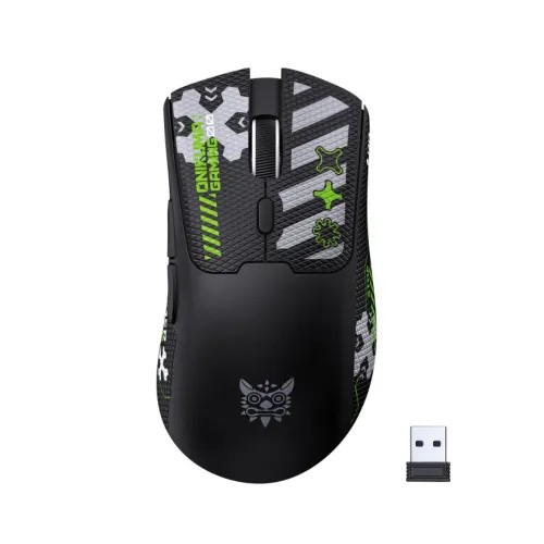 Onikuma DM01 Tri-Mode Wireless Gaming Mouse With Sticker-Black