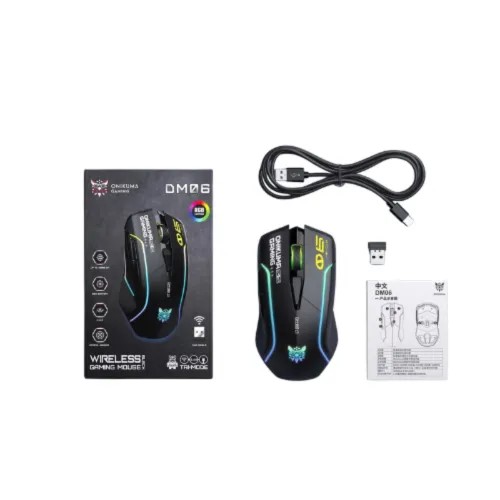 Onikuma DM06 Tri Mode RGB Wireless Gaming Mouse