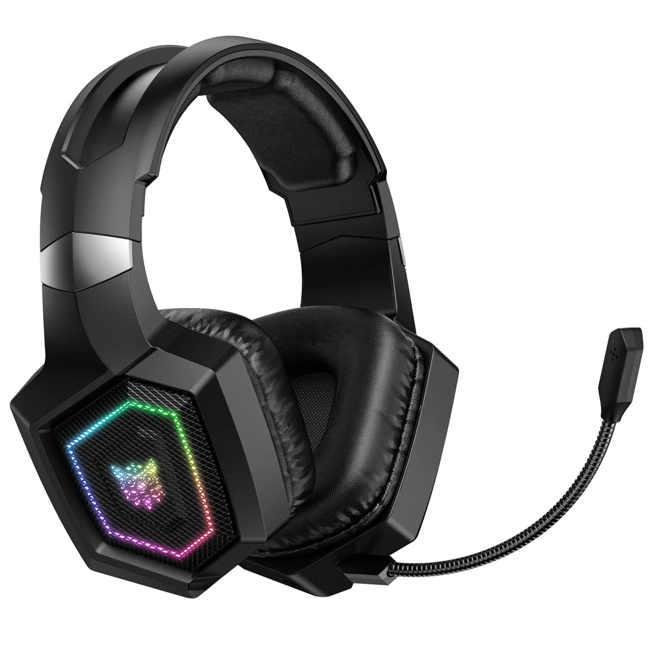 Onikuma GT806 Tri-mode Wireless Black Gaming Headphone