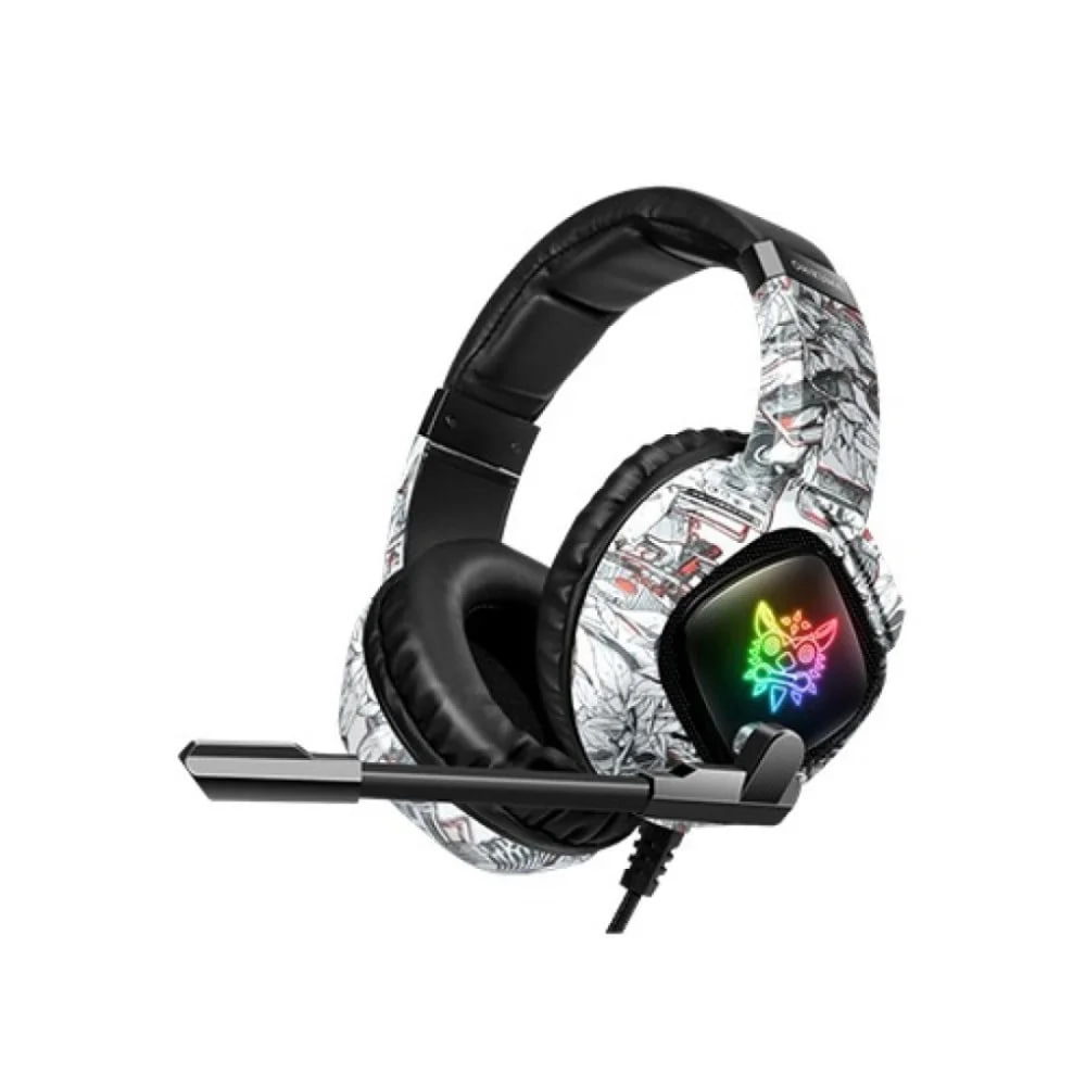 ONIKUMA K19 RGB Camou-White Gaming Headphone