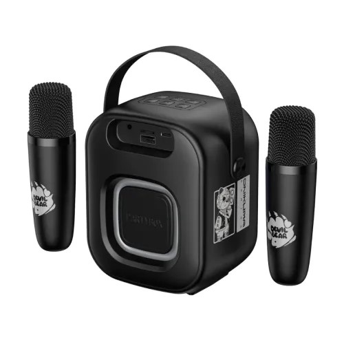ONIKUMA L7 Wireless Mini Bluetooth Speaker With Microphone RGB-Black