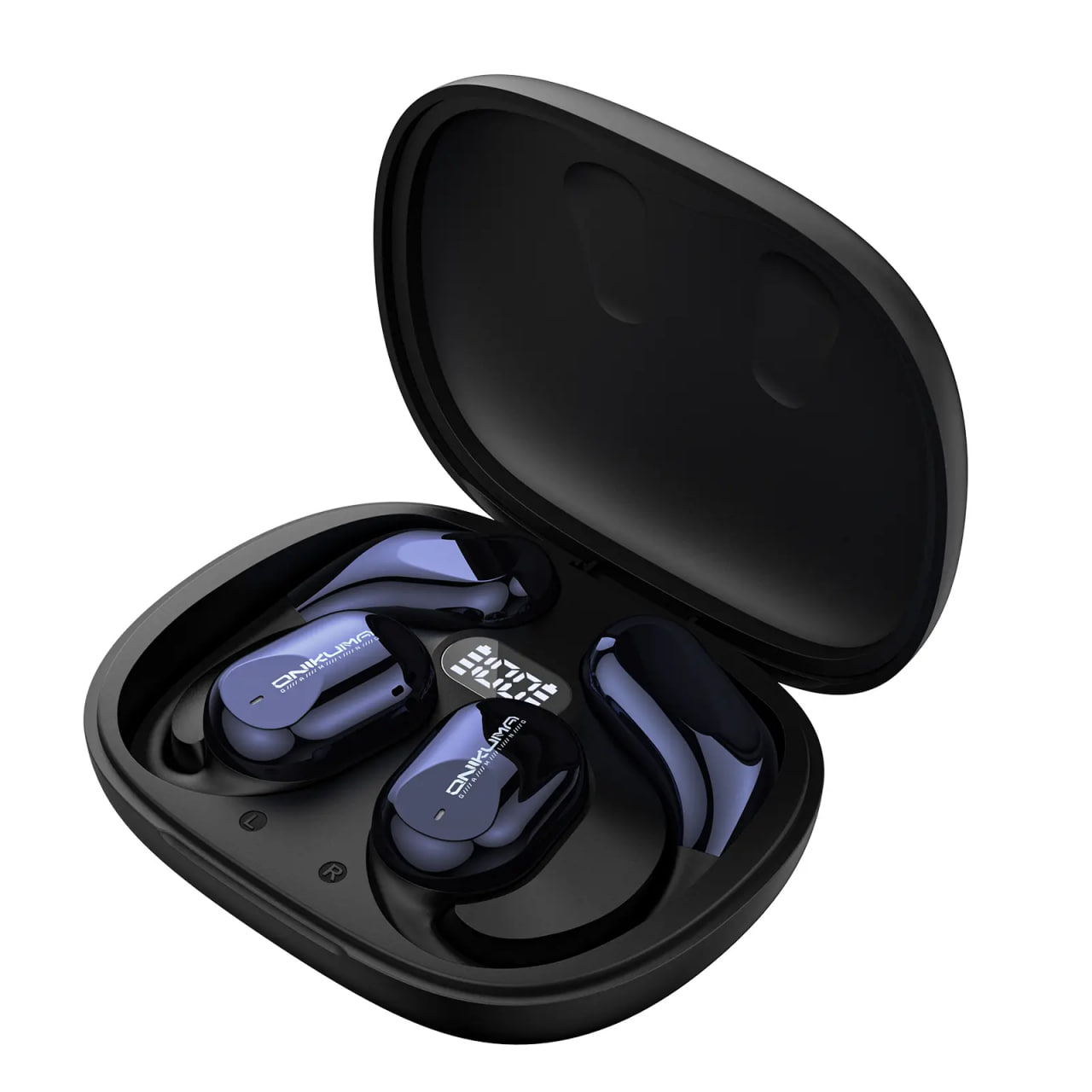 ONIKUMA T209 OWS Bluetooth V5.4 40ms Low Latency Wireless Earbuds With Charging Case