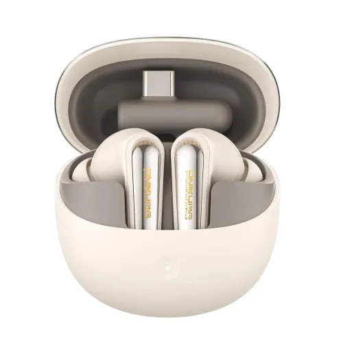 ONIKUMA TX610 Dual-Mode ANC With 30ms Wireless Ultra-Low Latency Gaming Earbuds(White)