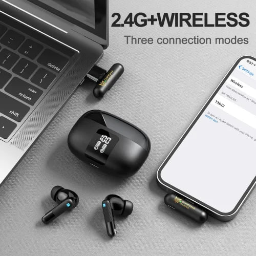 ONIKUMA TX612 Gaming Earbuds Low Latency with Hi-Fi Sound for PS5