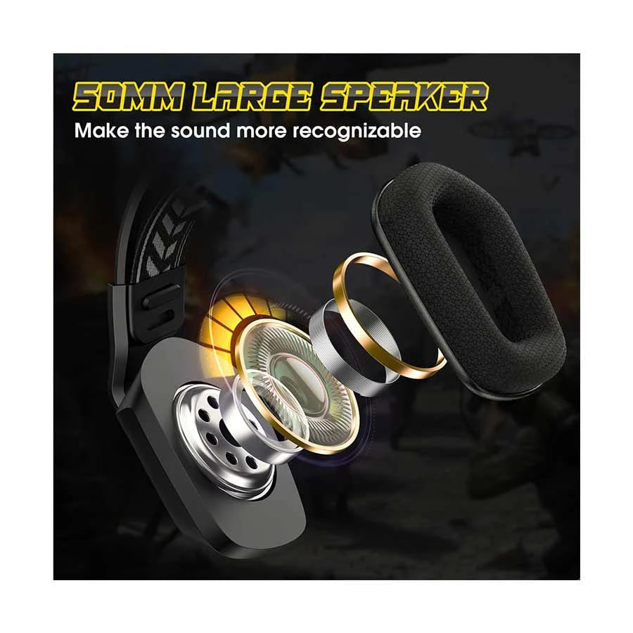 ONIKUMA X13 RGB Colorful Lighting Wired Gaming Headset