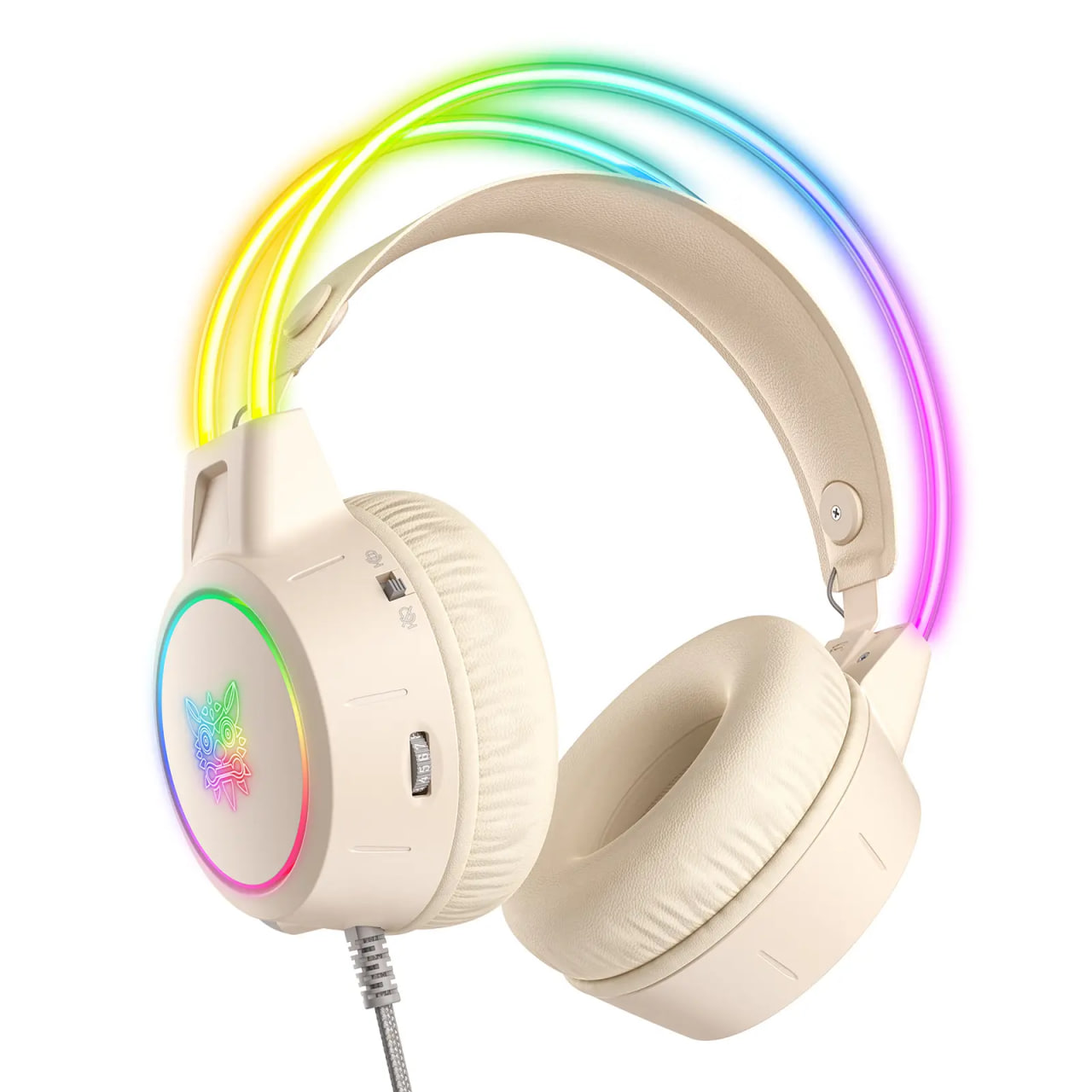 ONIKUMA X15 Pro RGB White Gaming Headset