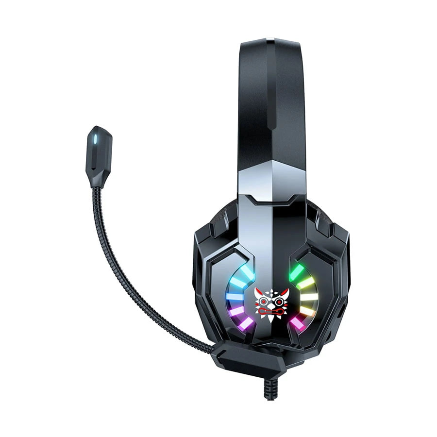 Onikuma X32 Wired RGB Black Gaming Headphone