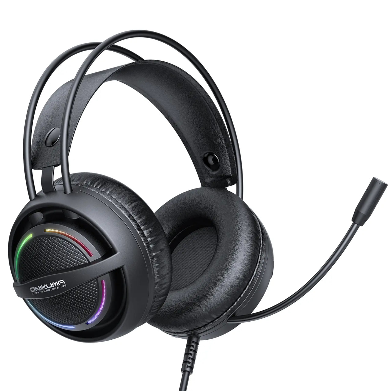 Onikuma X88 RGB Wired Gaming Headphone (Black)
