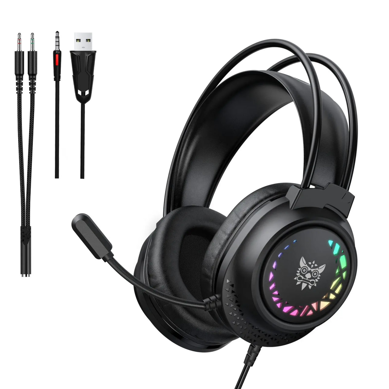 Onikuma X92 Wired RGB Gaming Headphone