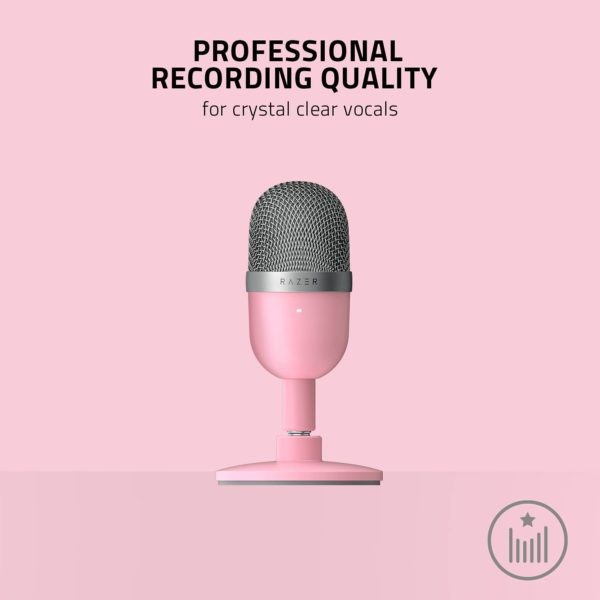 Razer Seiren Mini USB Streaming Pink Microphone