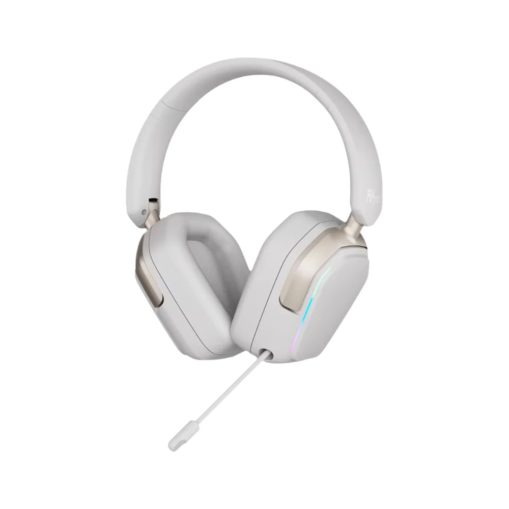 Royal Kludge RK HG101 RGB (Tri-Mode) Hot Swap Platinum Gray Gaming Headphone