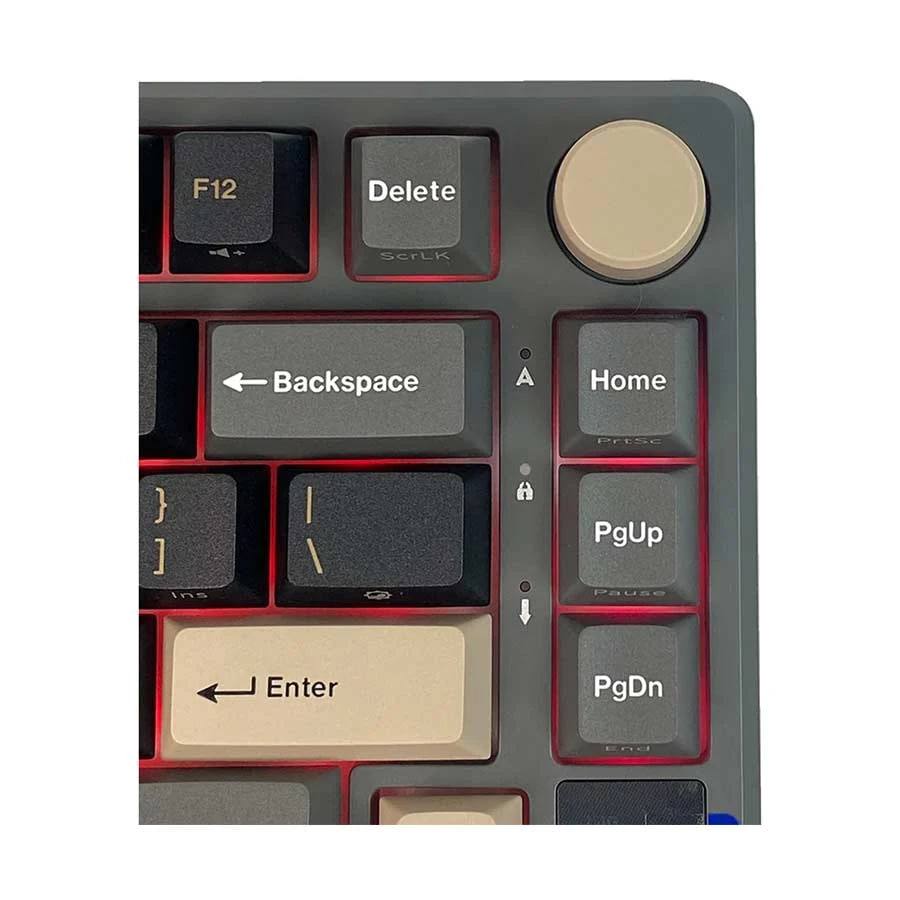 Royal Kludge RK M75 Tri Mode RGB Hot Swap (Silver Switch) Phantom Mechanical Gaming Keyboard