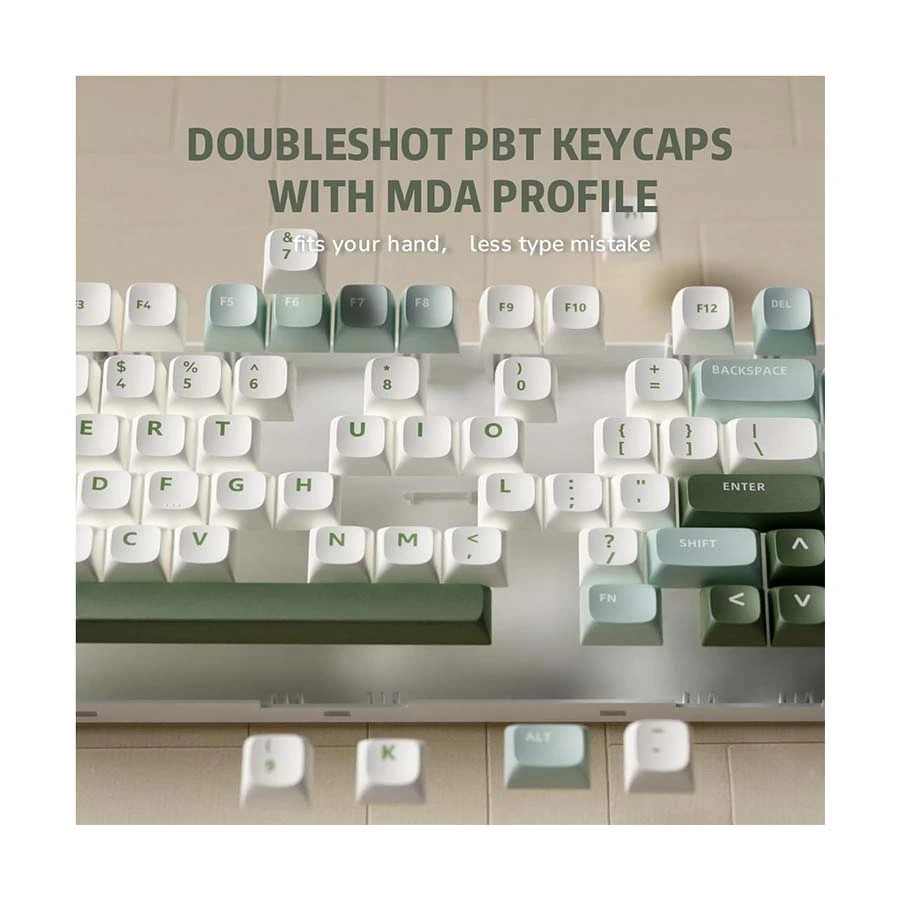 ROYAL KLUDGE RK R75 Mechanical Keyboard (SKYCYAN)