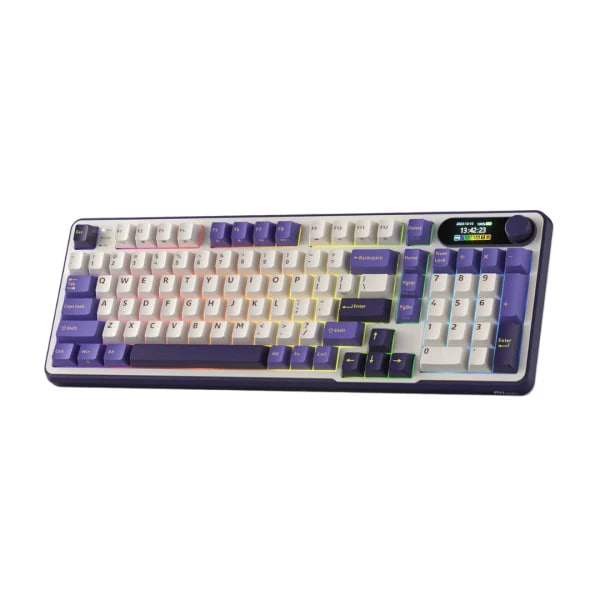 Royal Kludge RK S98 Tri Mode Hot-Swappable Wireless Mechanical Keyboard – BLACKBERRY MOUSSE