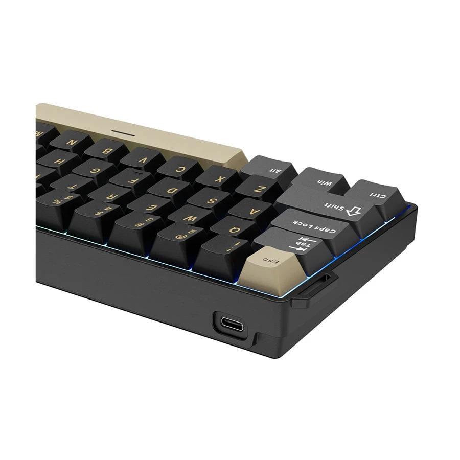 Royal Kludge RK68 HE RGB Wired Hot Swap (Mint Switch) Phantom Mechanical Gaming Keyboard