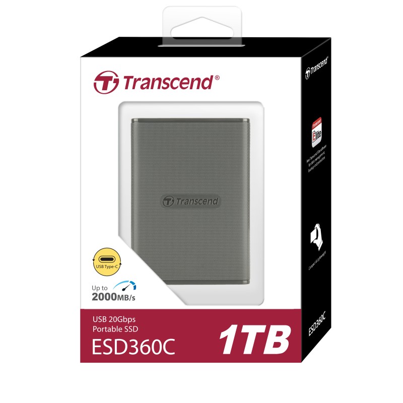 Transcend ESD360C 1TB Type-C Portable External SSD