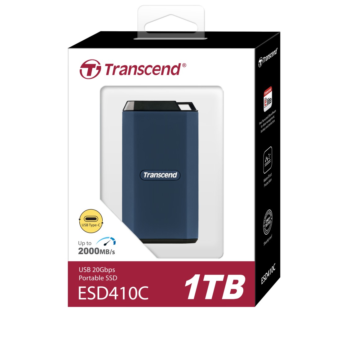 Transcend ESD410C 1TB Type-C Portable External SSD