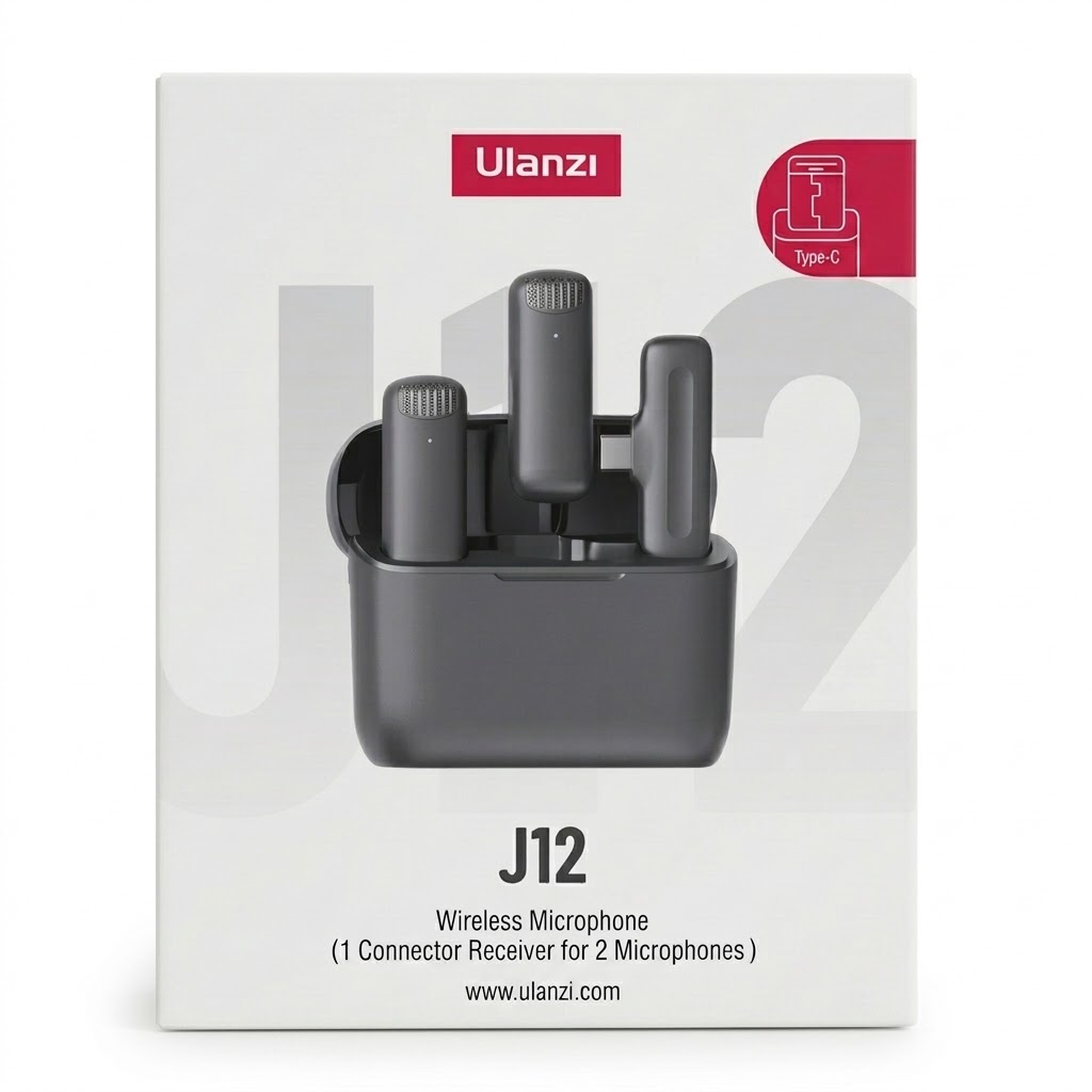 Ulanzi J12 Type-C Connector Wireless Microphone