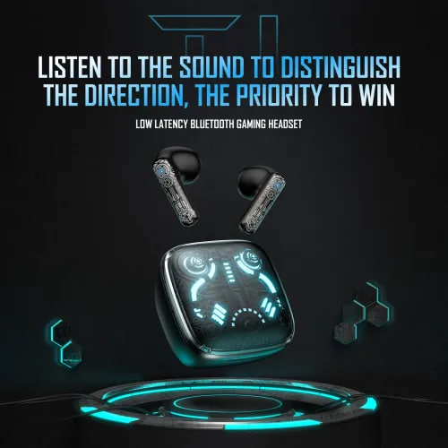 ONIKUMA T1 TWS Bluetooth Wireless Gaming Earphones