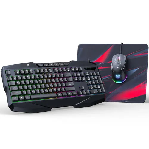 Onikuma TZ3006 3 in 1  RGB Wired Keyboard, Mouse Gaming Combo