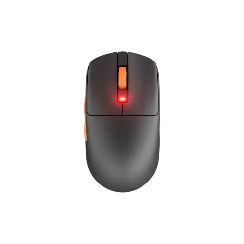 Royal Kludge M30 Tri-Mode Wireless Black Orange Gaming Mouse