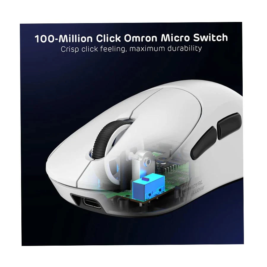 Royal Kludge RK MG5 Tri-Mode Wireless Panda Gaming Mouse