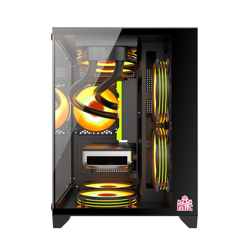 Monarch Mystery Box X5 Black ARGB Gaming Casing