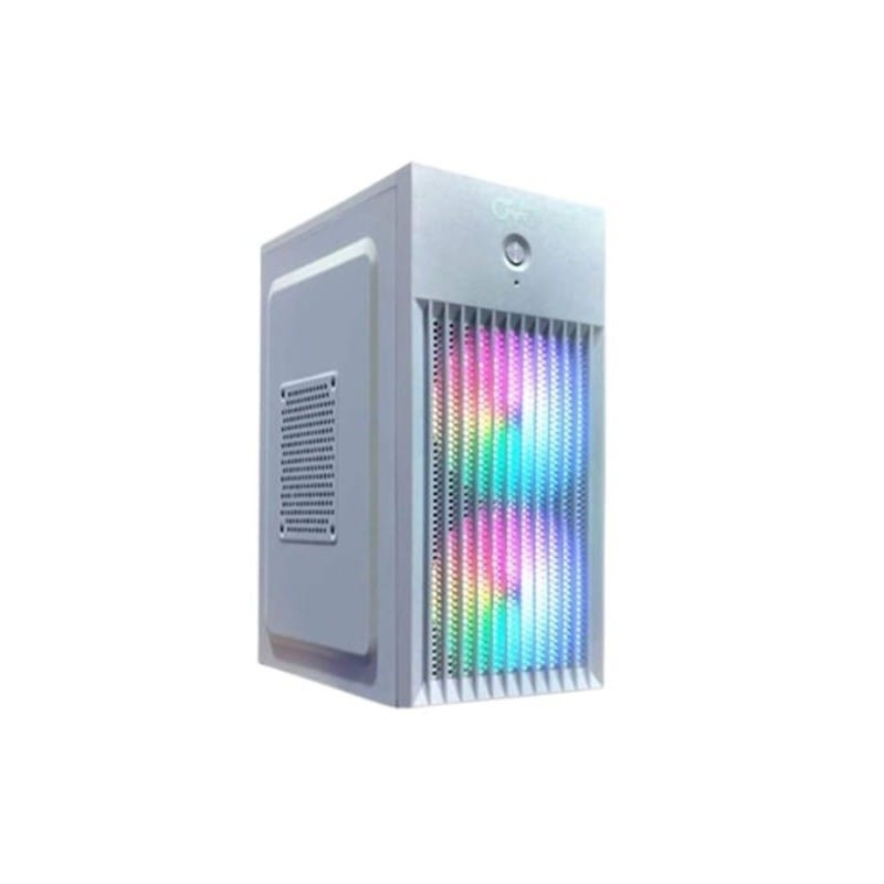 OVO J618-W Mesh (White) RGB m-ATX Gaming Casing