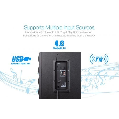 F&D A180X 2:1 Multimedia Bluetooth Speaker