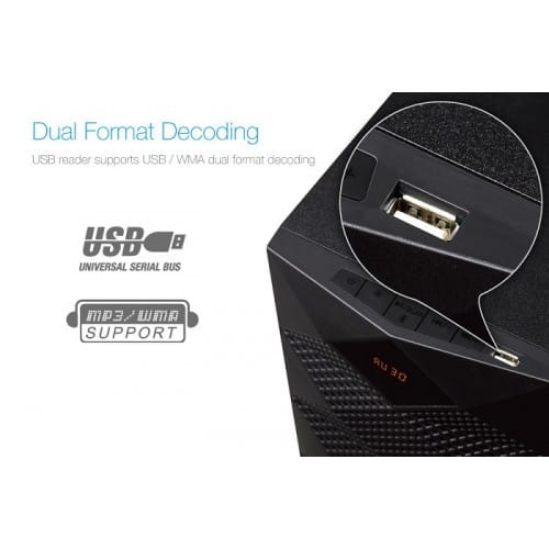 F&D A180X 2:1 Multimedia Bluetooth Speaker