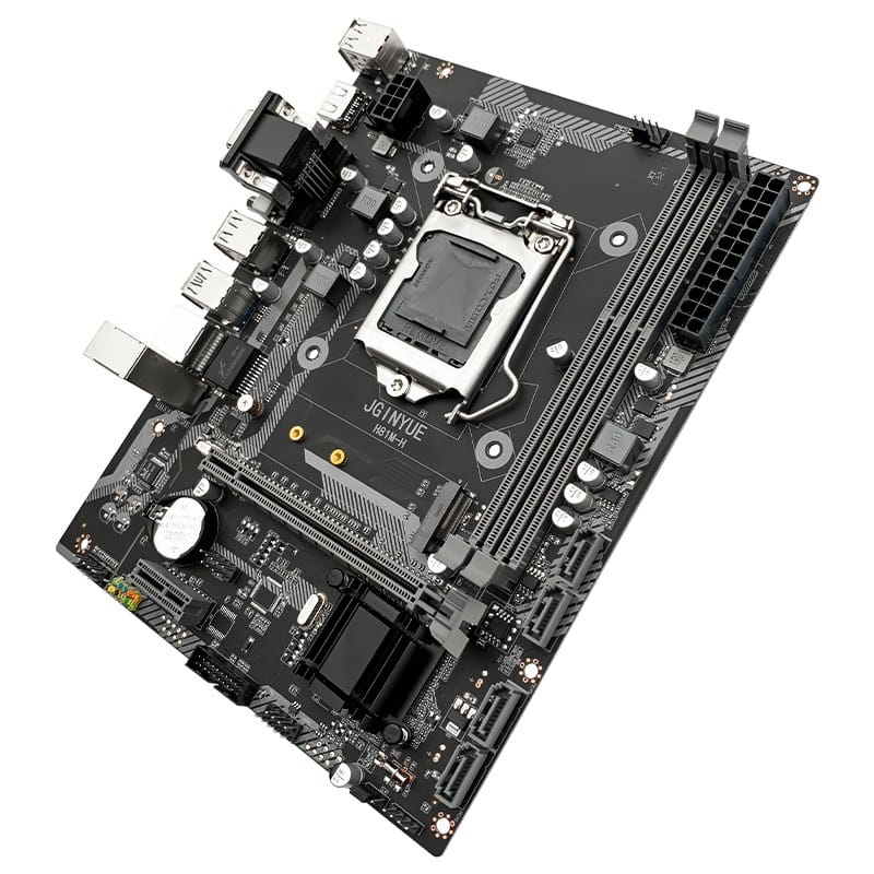JGINYUE H81M-H DDR-3 4th Gen NVME Support M-ATX Motherboard